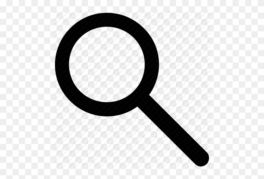 512x512 Find, Glass, Magnifier, Magnifying Glass Icon - Magnifying Glass Icon PNG
