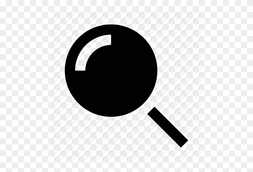 512x512 Find, Lens, Magnifier, Scan, Search, Zoom Icon - Lens Glare PNG