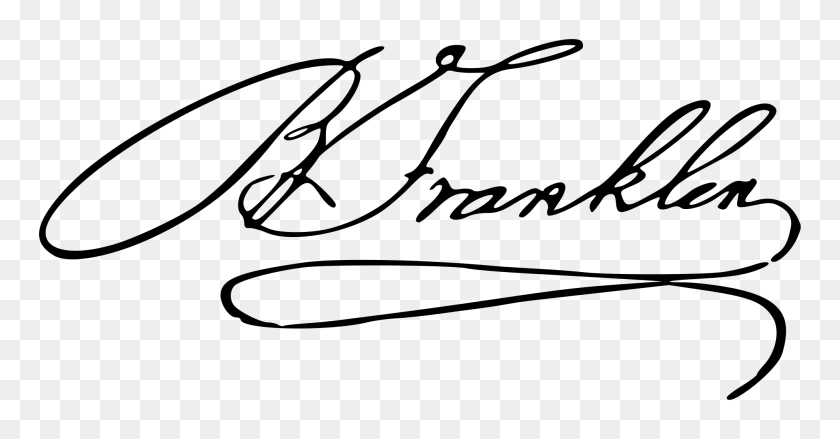 2000x974 Find Out What Signatures Of Rich And Famous Reveal Latest News - Franklin Clipart