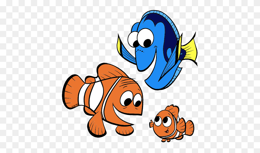 450x435 Finding Nemo Clip Art Disney Clip Art Galore - Nemo Clipart