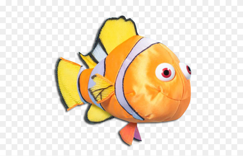 500x481 Finding Nemo Stuffed Animal Talking Clownfish - Clown Fish PNG