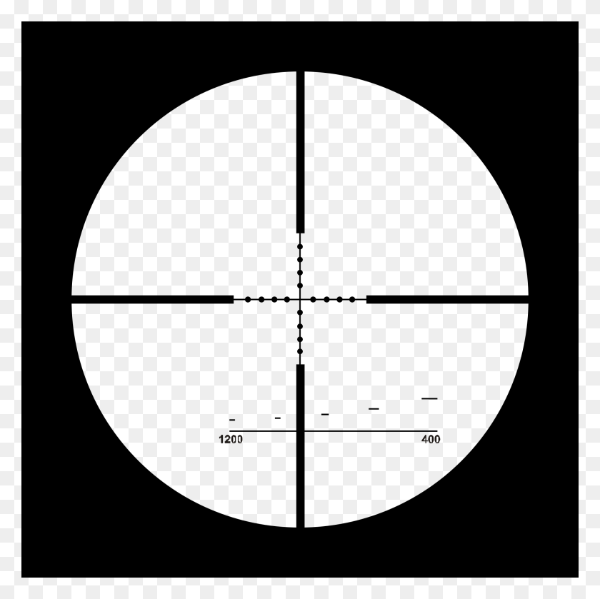 2000x2000 Findot Reticle - Reticle PNG