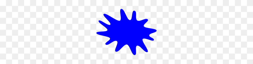 200x155 Finger Blue Paint Splatter Png, Clip Art For Web - Paint Splatters PNG