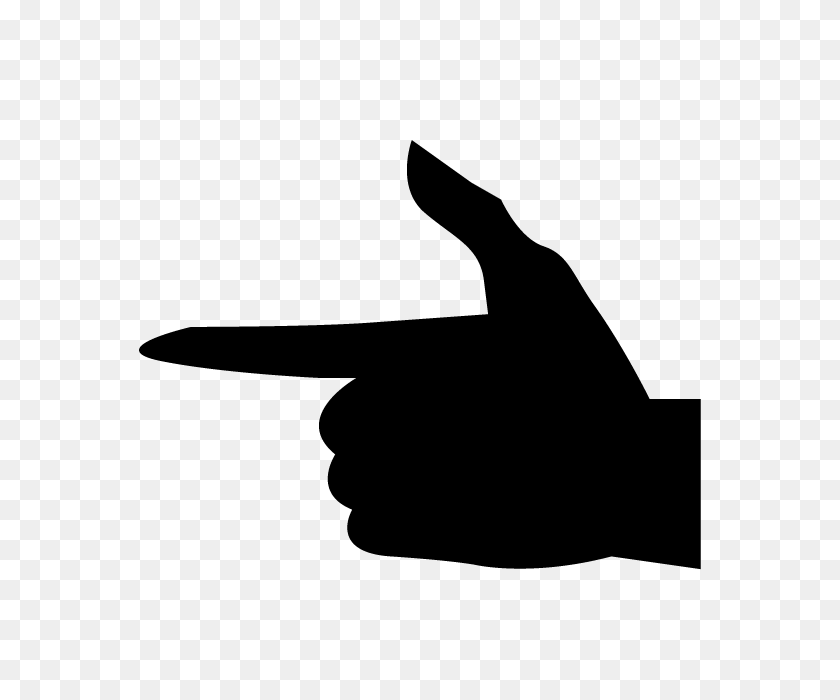 640x640 Палец Указывая Рукой Бесплатный Значок Знак Иллюстрации - Тыльная Сторона Руки Png