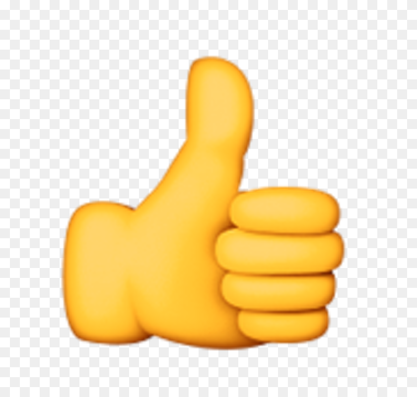 740x740 Finger Up Emoji Clipart, Исследуйте Картинки - Finger Emoji Png
