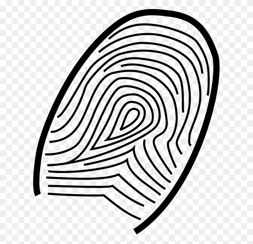 619x750 Fingerprint Forensic Science Computer Icons Download Free - Clue Clipart