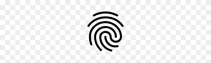 192x192 Fingerprint Icon Material Ui - Thumbprint PNG