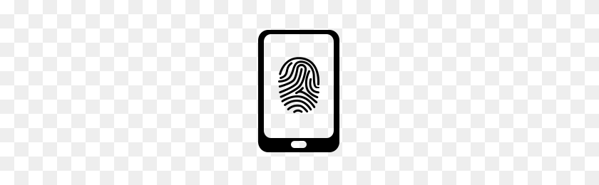 200x200 Fingerprint Icons Noun Project - Thumbprint PNG