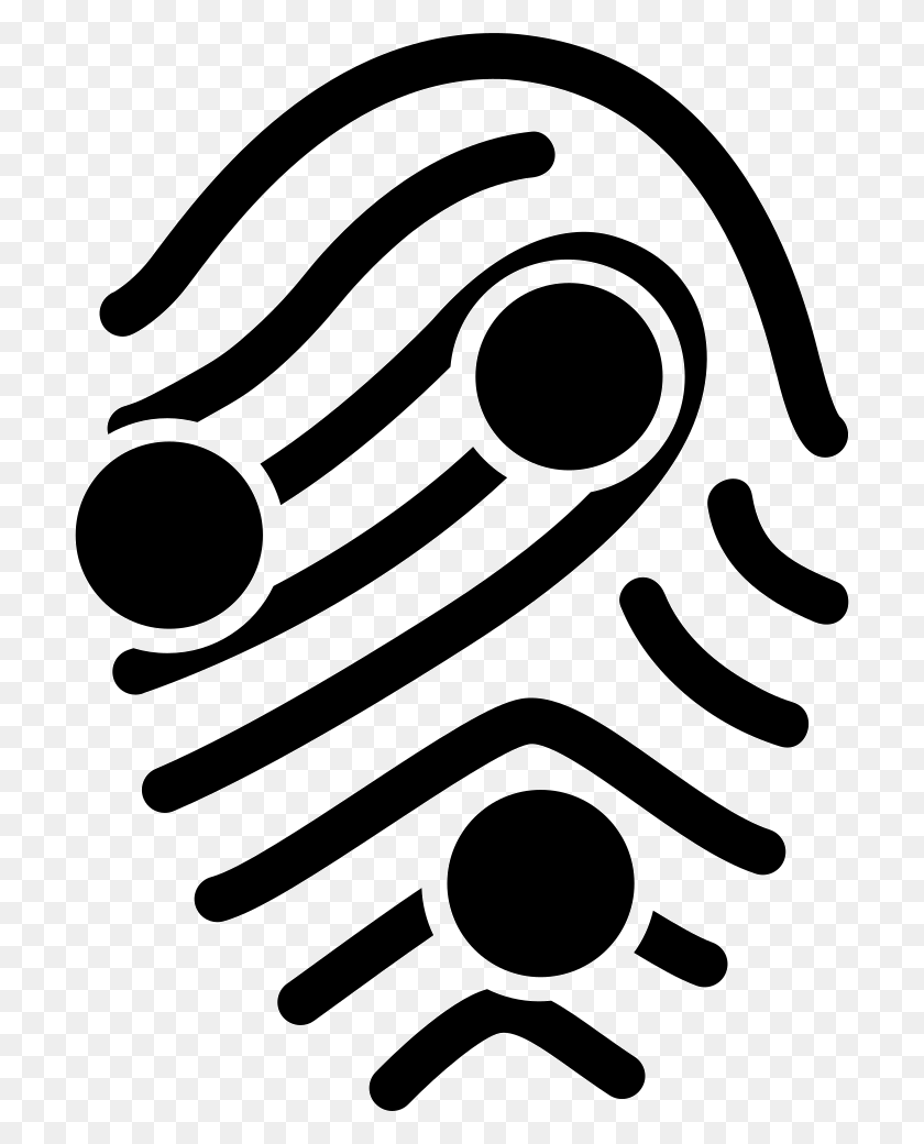 704x980 Fingerprint With Circle Marks Png Icon Free Download - Fingerprint PNG