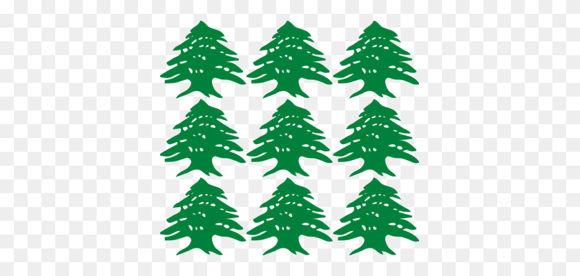 375x340 Fir Pine Spruce Twig Christmas Tree - Pine Forest Clipart