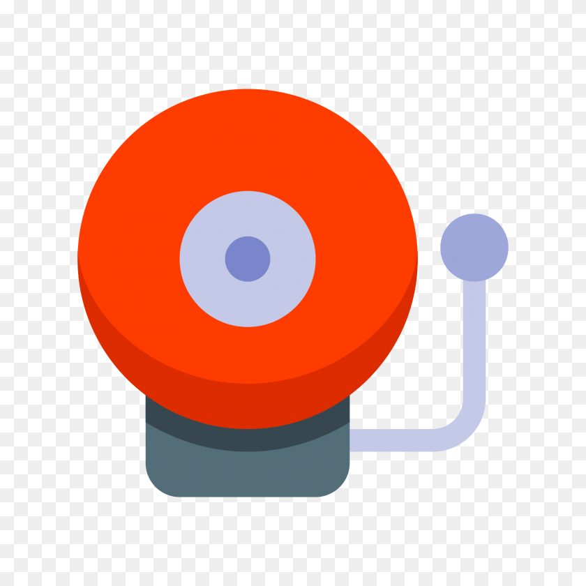 1600x1600 Fire Alarm Icon - Fire Circle PNG