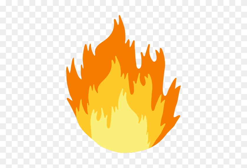 512x512 Fire And Flame Cartoon Set - Realistic Fire PNG