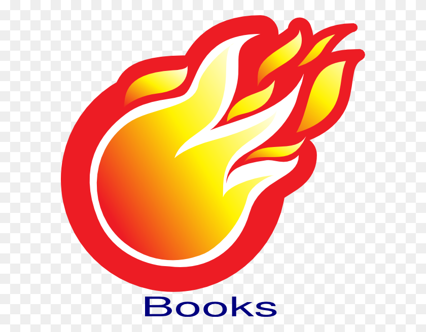 600x595 Fire Ball Books Clip Art - Clip Art Cannon