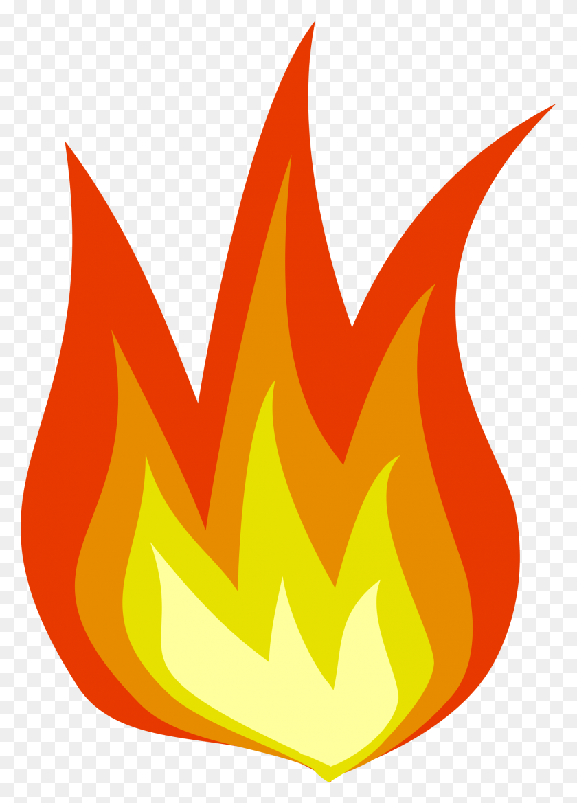 1687x2400 Fire Clipart - Red Flames PNG