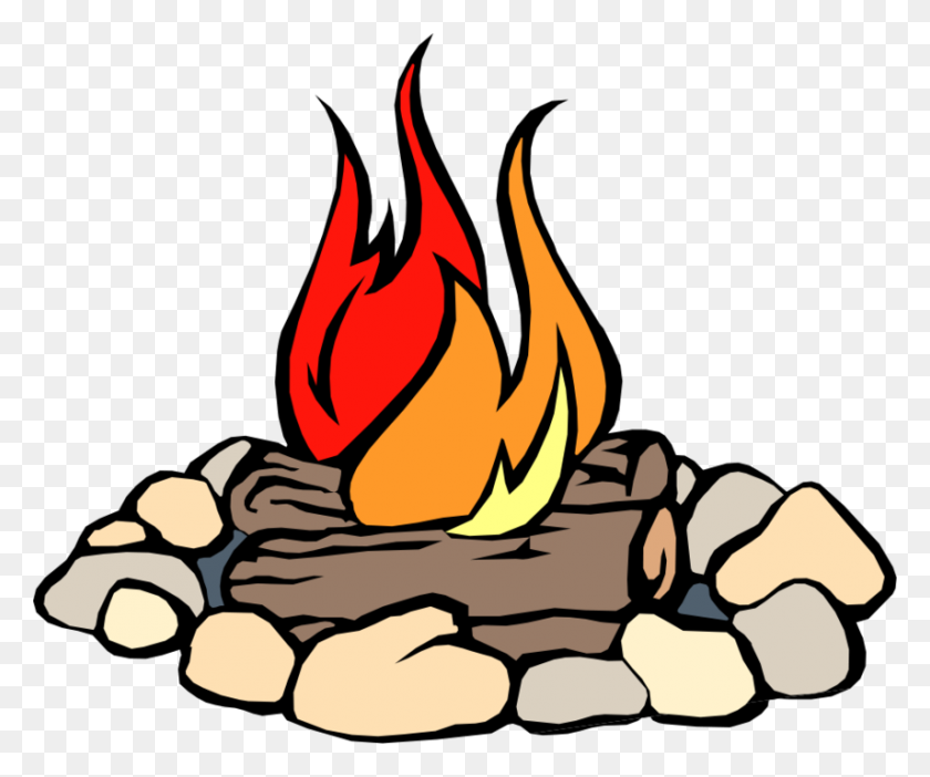 855x704 Fire Clipart - Ring Of Fire Clipart