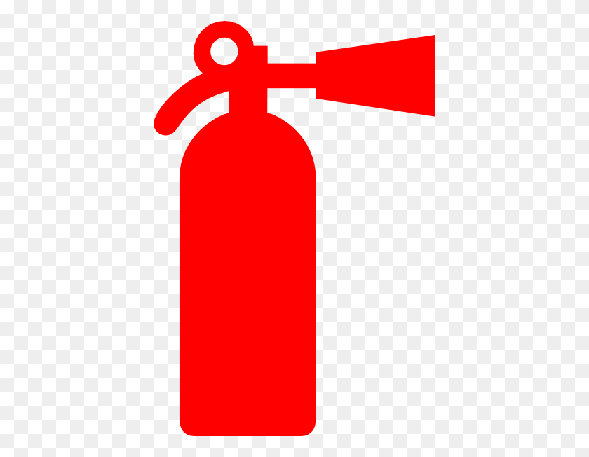 402x593 Fire Distinguisher Red Clip Art - Fire Extinguisher Clipart