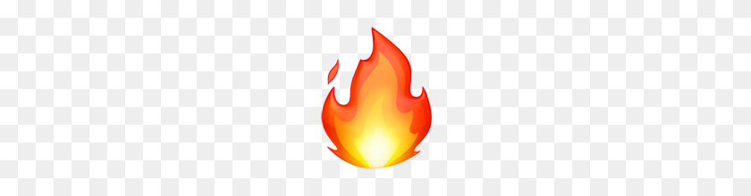 Огонь Emoji На Apple Ios - Emoji Fire Png скачать бесплатно прозрачный клип...