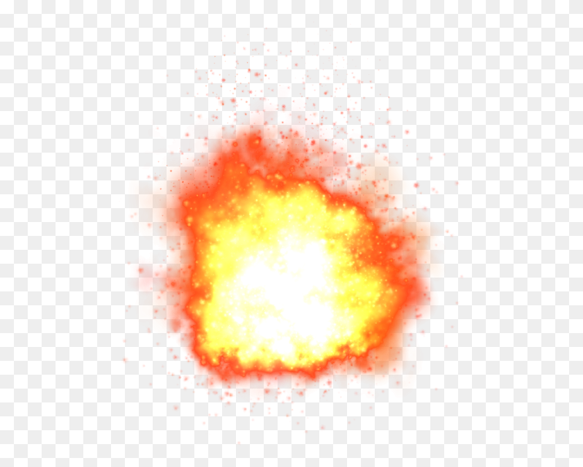 499x613 Explosión De Fuego Png Descargar Imagen - Borde De Fuego Png