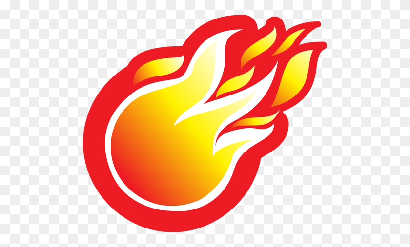 500x447 Fire Flame Clipart Free - Fire Flames Clipart