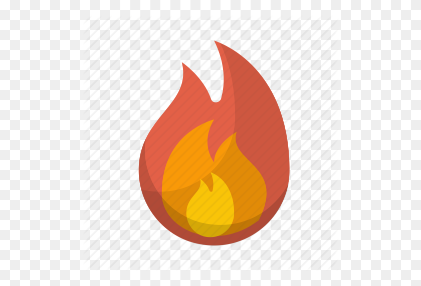 512x512 Fire, Flame Icon - Flame Emoji PNG