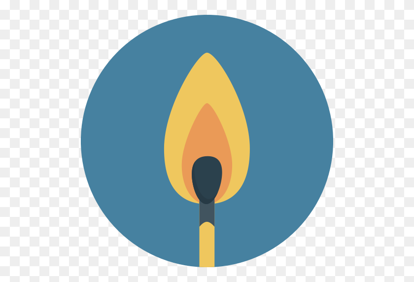 512x512 Fire, Flame, Match Icon - Fire Symbol PNG