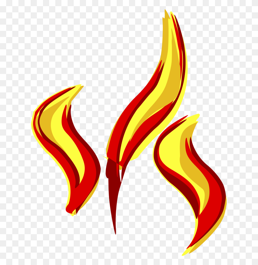 637x800 Fire Flames Clip Art - Flare Clipart