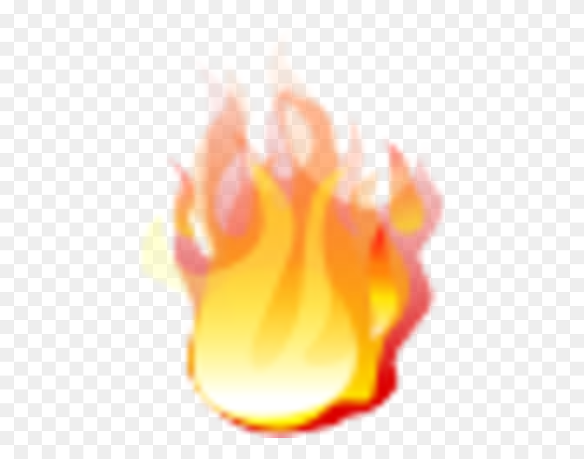 600x600 Клипарт Огненное Пламя - Опасный Клипарт