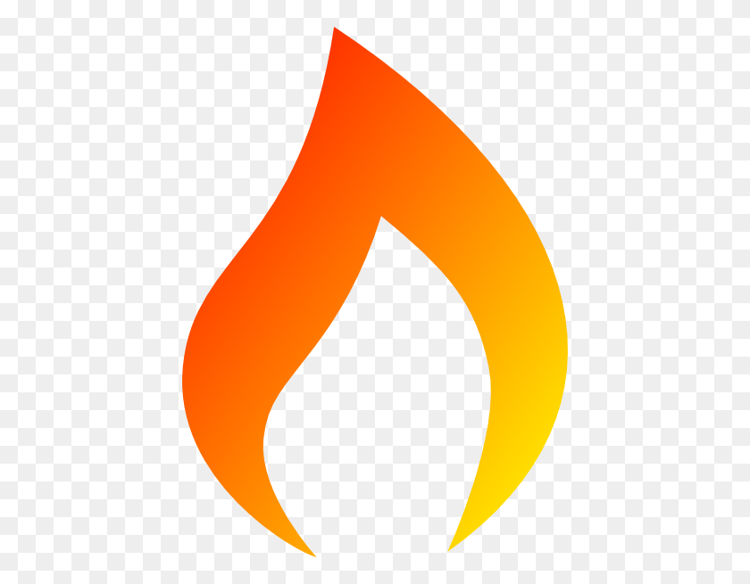 432x595 Fire Flames Clipart - Flame Clipart Free