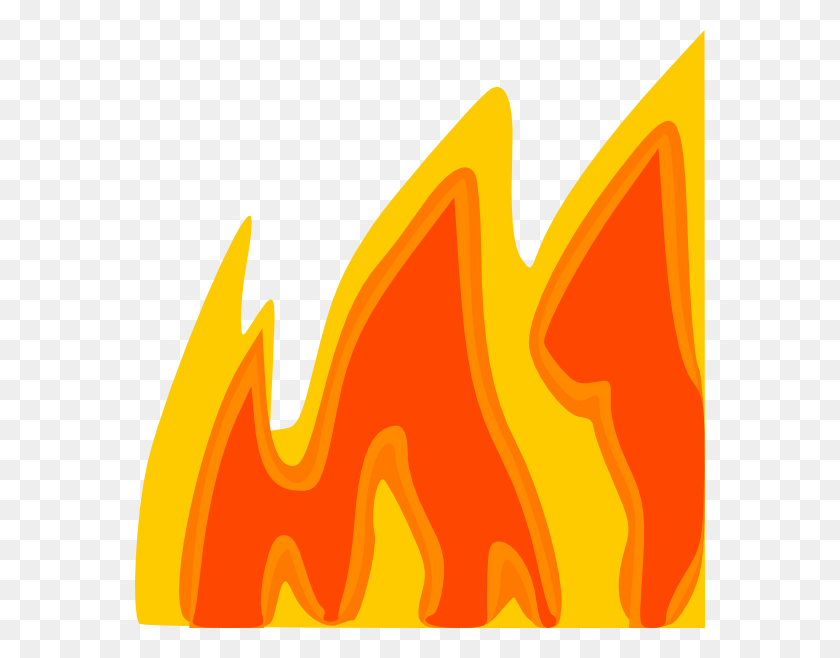 570x598 Огонь Пламя Клипарт Пограничная Коллекция - Огненное Кольцо Клипарт