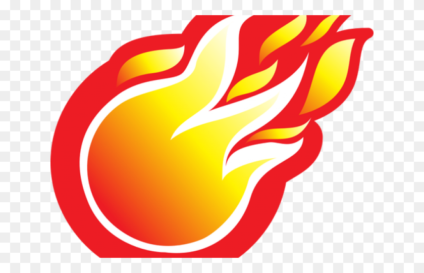 640x480 Огонь Пламя Клипарт Нижняя Граница - Огненная Граница Png