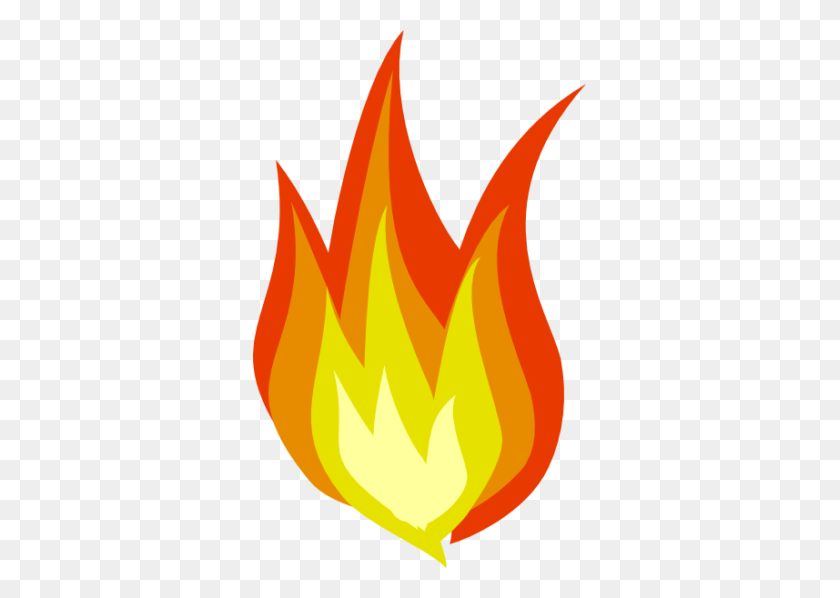 333x538 Fire Flames Clipart Confirmation - Fire PNG Images