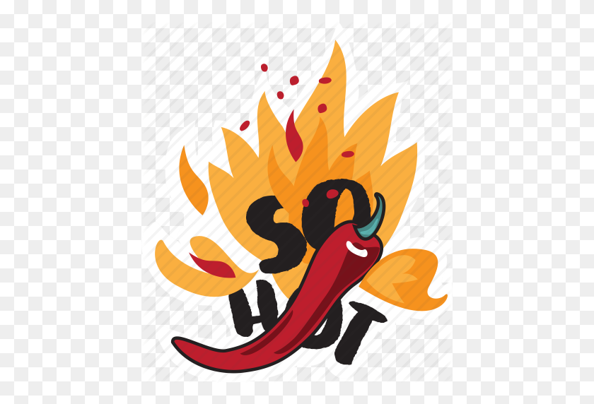 440x512 Fire, Food, Hot, Networking, Pepper, Restaurant, Spicy Icon - Spicy PNG