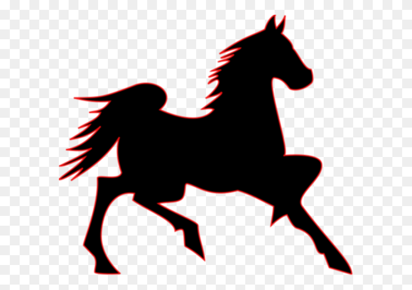 600x531 Огненная Лошадь Png Клипарт Для Интернета - Лошадь Png