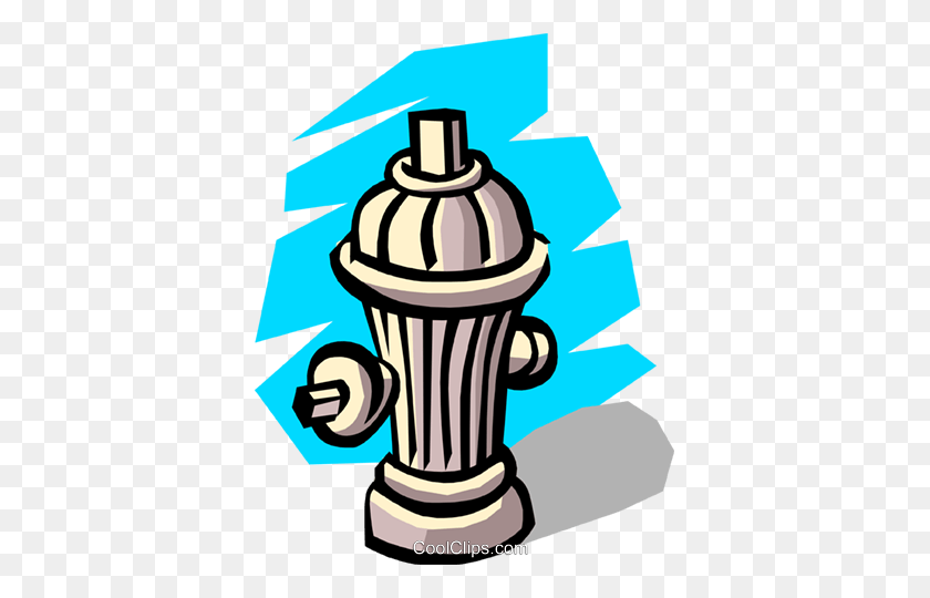 379x480 Fire Hydrant Royalty Free Vector Clip Art Illustration - Fire Hydrant Clipart
