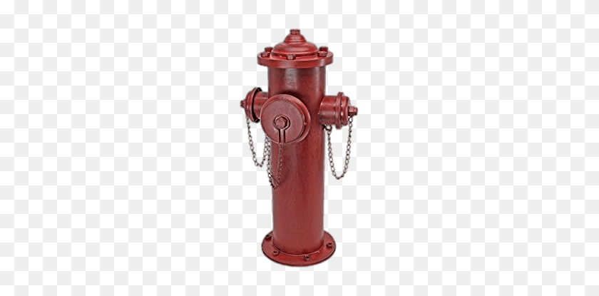 355x355 Fire Hydrant Secured With Chains Transparent Png - Fire Hydrant PNG