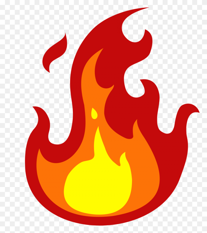 900x1024 Fire Icon - Snow Background Clipart