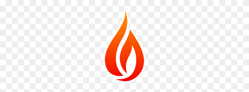 145x250 Fire Logo Sticker - Fire Logo PNG
