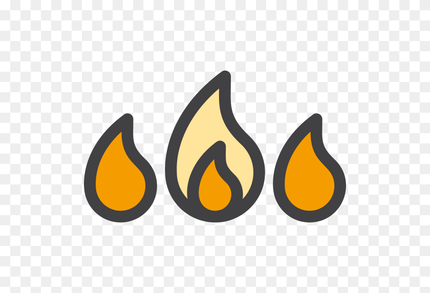 512x512 Fire Png Icon - Fire Flame PNG