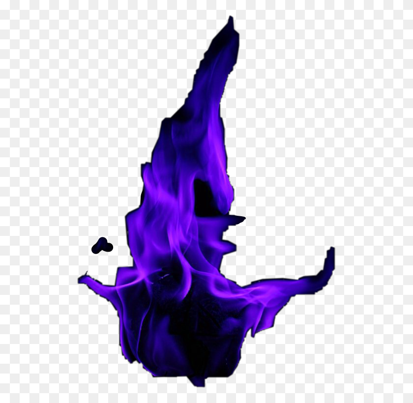 527x760 Fuego Púrpura Purplefire Freetoedit - Púrpura Fuego Png