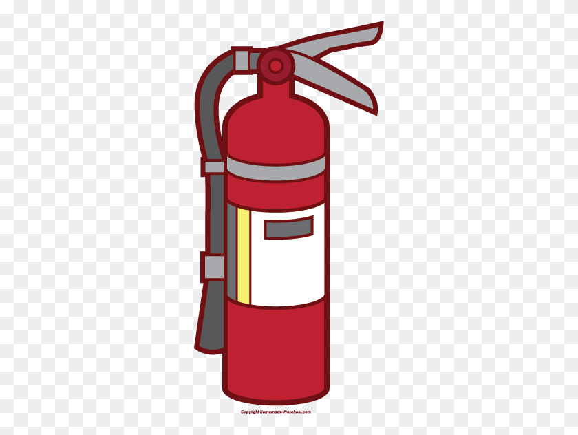 277x572 Fire Safety Clipart - Fire Alarm Clipart