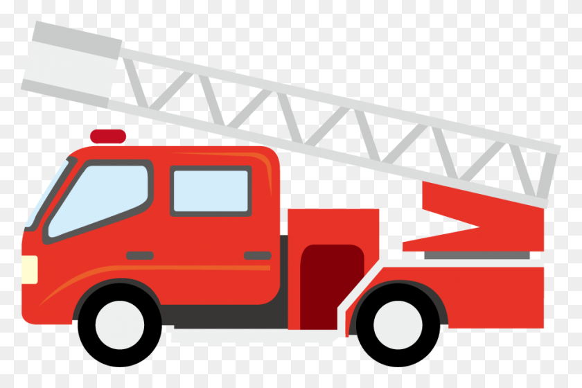 925x594 Fire Truck Clipart - Truck Clipart