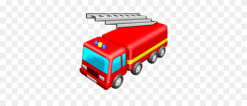 300x300 Fire Truck Clipart - Firefighter Truck Clipart
