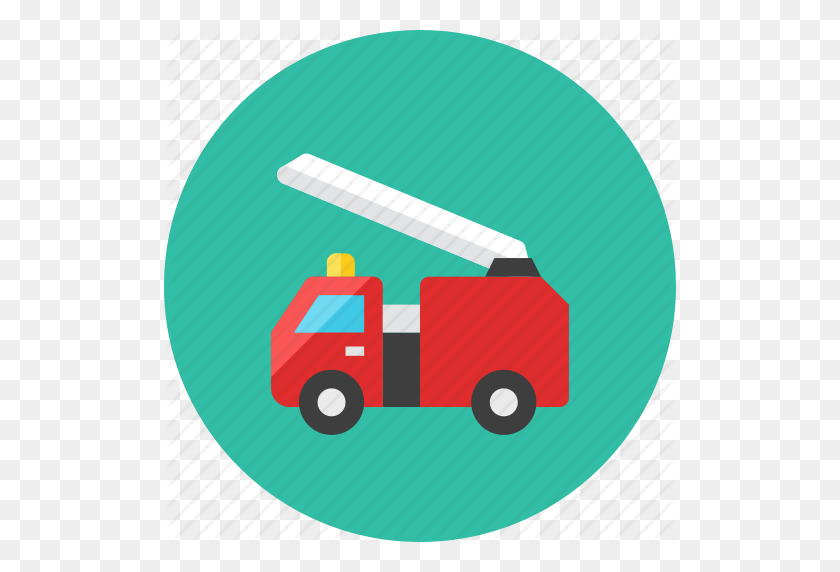 512x512 Fire, Truck Icon - Firetruck PNG