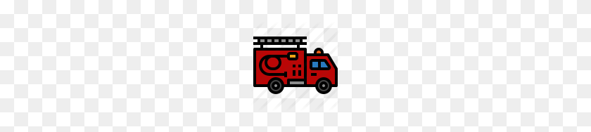 128x128 Fire Truck Icons - Firetruck PNG
