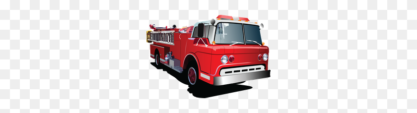 250x168 Fire Truck, Pixel Kbyte - Firetruck PNG