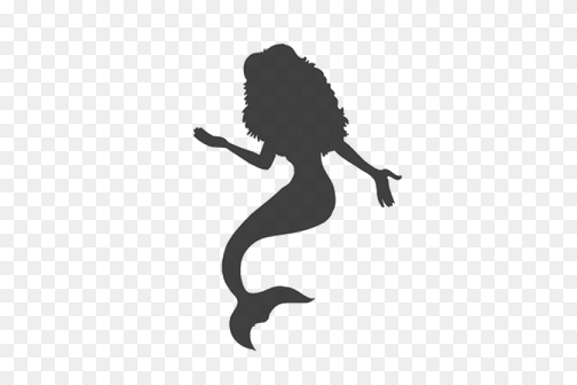 500x500 Fired Up Tiles - Mermaid Silhouette PNG