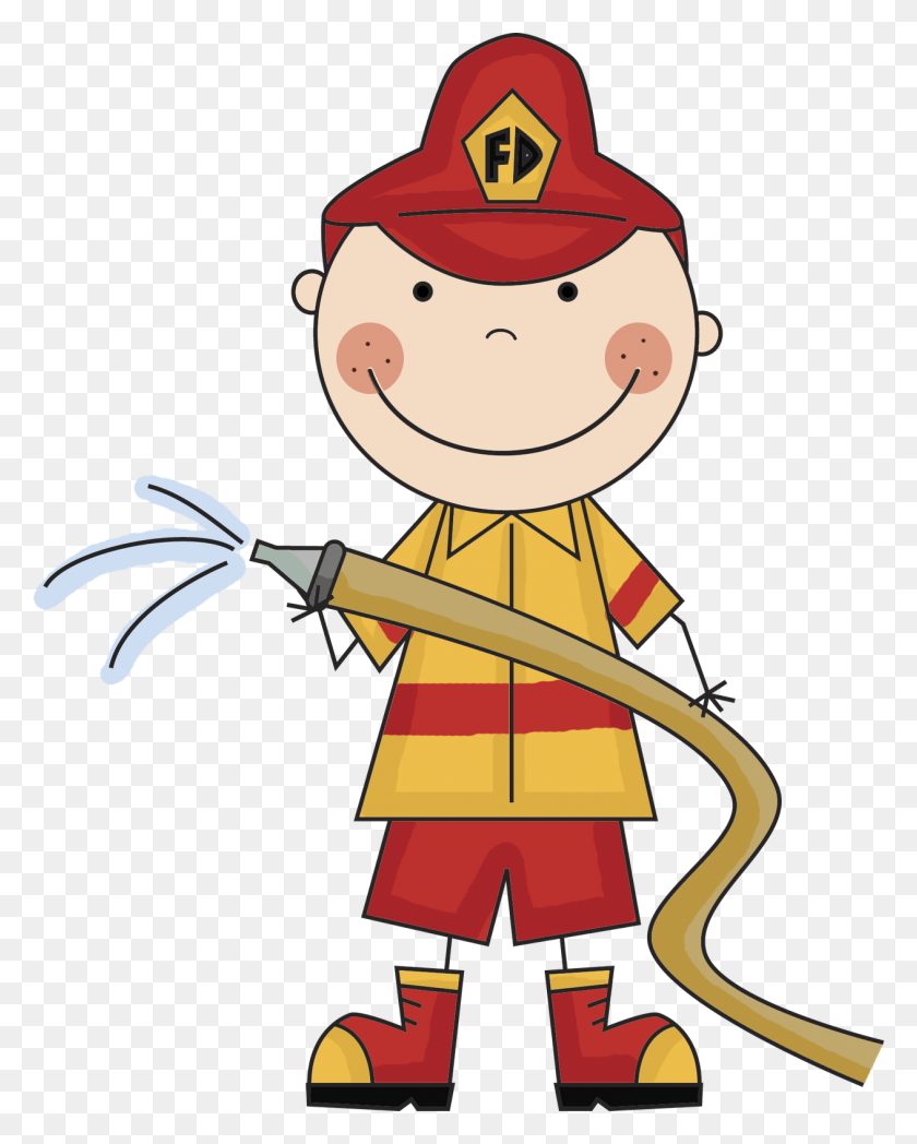 1262x1600 Firefighter Clip Art Black And White Boy - Firefighter Clipart Black And White