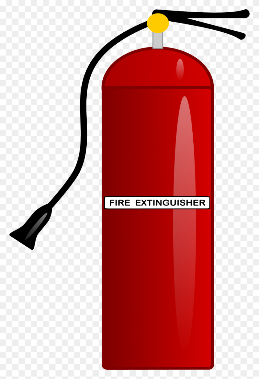 801x1200 Firefighter Clipart Fire Extinguisher - Fire Dog Clipart