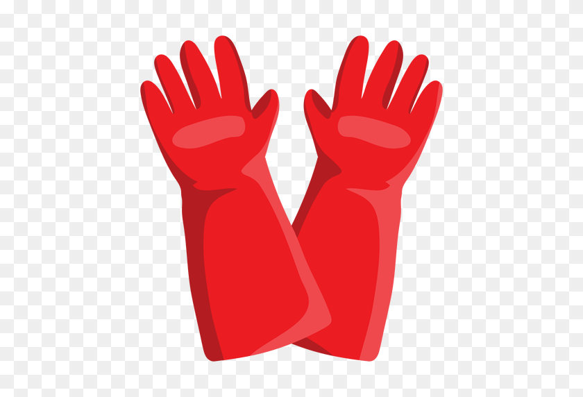 512x512 Firefighter Gloves Illustration - Gloves PNG