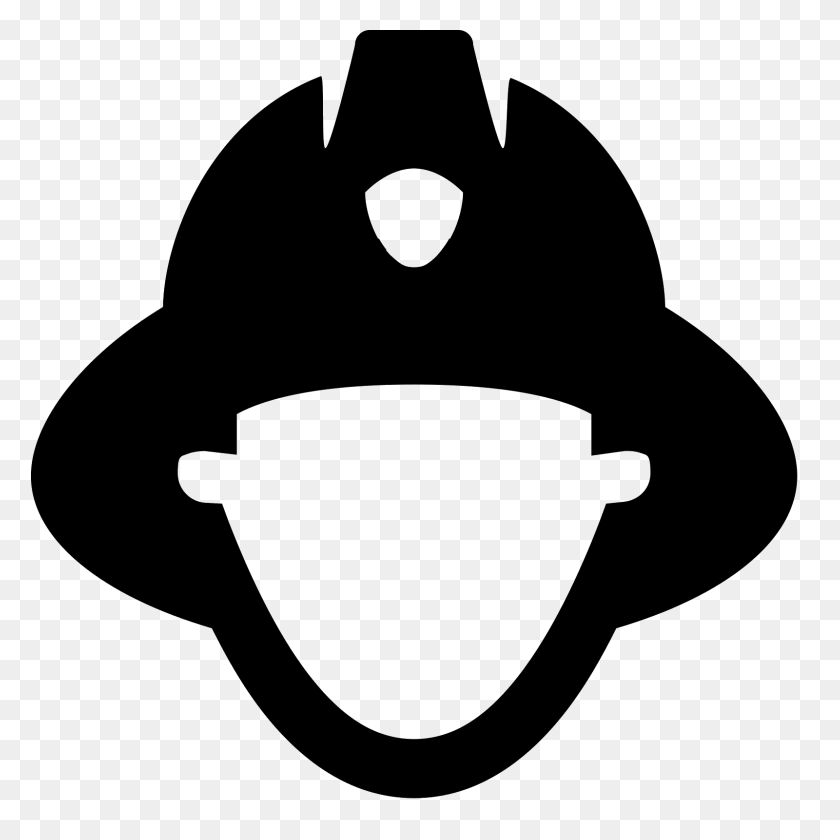 1600x1600 Firefighter Icon - Firefighter Helmet Clipart
